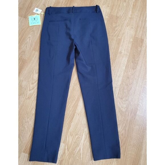 CeCe Stretch Twill Straight-Leg Pants Size 2 - Picture 5 of 12